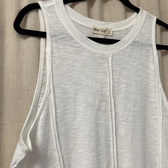 Very J Raw Edge Top - Picture 2 of 4